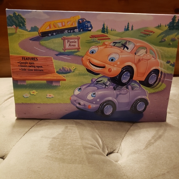 NIB Vintage The Chevron Cars Zachary Zoomer/Skylar Scamper - Picture 3 of 4